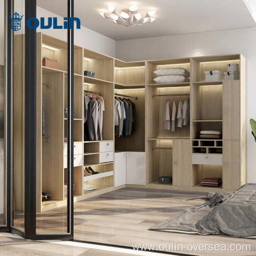 High quality wardrobe and living room customized